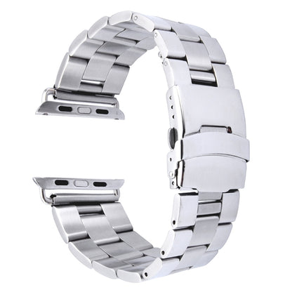 For Apple Watch 38mm Stainless Steel Classic Buckle Watch Band - Watch Bands by buy2fix | Online Shopping UK | buy2fix