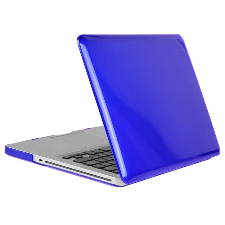 ENKAY for Macbook Pro 13.3 inch (US Version) / A1278 Hat-Prince 3 in 1 Crystal Hard Shell Plastic Protective Case with Keyboard Guard & Port Dust Plug(Dark Blue) - MacBook Pro Cases by ENKAY | Online Shopping UK | buy2fix