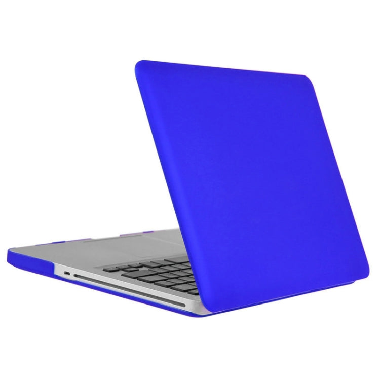 ENKAY for Macbook Pro 15.4 inch (US Version) / A1286 Hat-Prince 3 in 1 Frosted Hard Shell Plastic Protective Case with Keyboard Guard & Port Dust Plug(Dark Blue) - MacBook Pro Cases by ENKAY | Online Shopping UK | buy2fix