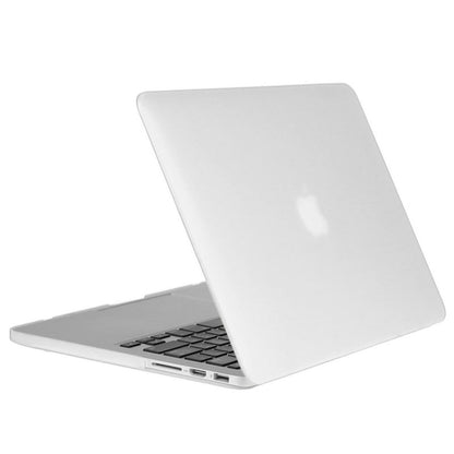 ENKAY for Macbook Pro Retina 15.4 inch (US Version) / A1398 Hat-Prince 3 in 1 Frosted Hard Shell Plastic Protective Case with Keyboard Guard & Port Dust Plug(White) - MacBook Pro Cases by ENKAY | Online Shopping UK | buy2fix