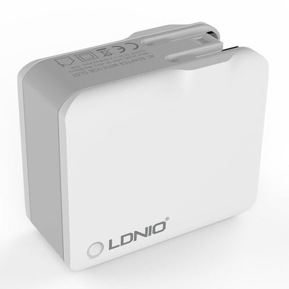 LDNIO A4403 4.4A 4 x USB Ports Smart Travel Charger, US Plug - USB Charger by LDNIO | Online Shopping UK | buy2fix