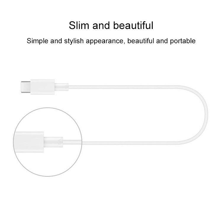 Original Huawei CP43 5A USB-C / Type-C to USB-C / Type-C Fast Charging Data Cable, Cable Length: 1m (White) - USB-C & Type-C Cable by Huawei | Online Shopping UK | buy2fix