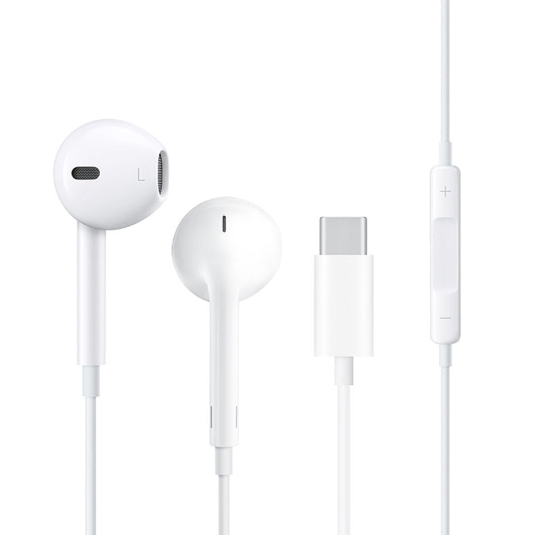 WIWU Earbuds 303 USB-C / Type-C Interface Wired Wire-controlled Earphone - Type-C Earphone by WIWU | Online Shopping UK | buy2fix