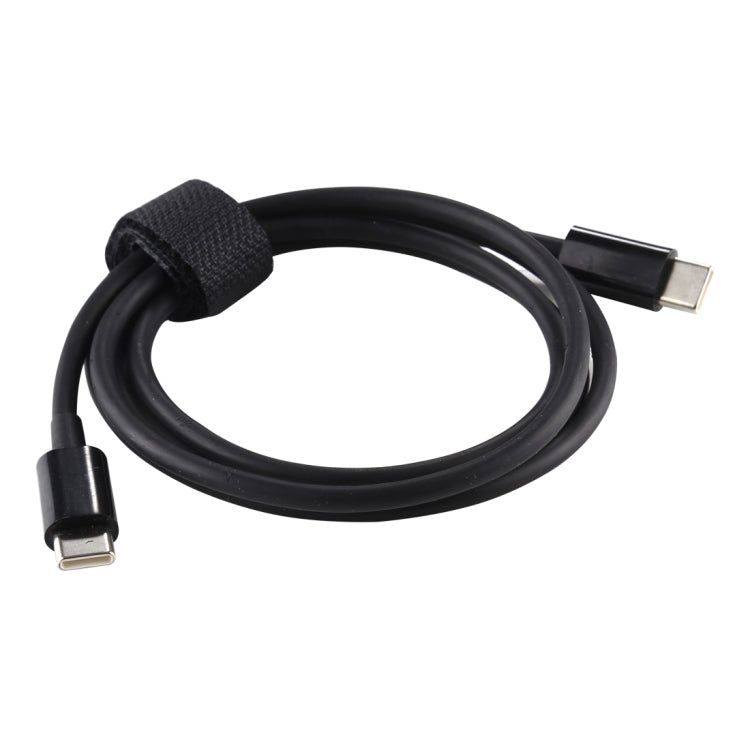 PD 5A USB-C / Type-C Male to USB-C / Type-C Male Fast Charging Cable, Cable Length: 1m (Black) - USB-C & Type-C Cable by buy2fix | Online Shopping UK | buy2fix