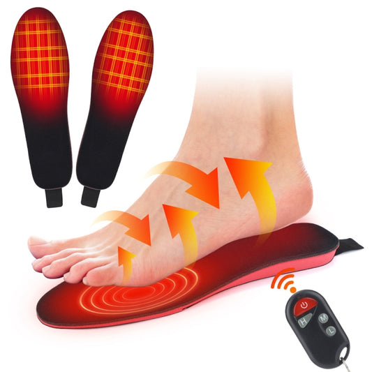 Rechargeable Electric Heating Insole Wireless Remote Control Smart Thermal Insole,Size:Medium(34-40 Size) - Shoes Care by buy2fix | Online Shopping UK | buy2fix