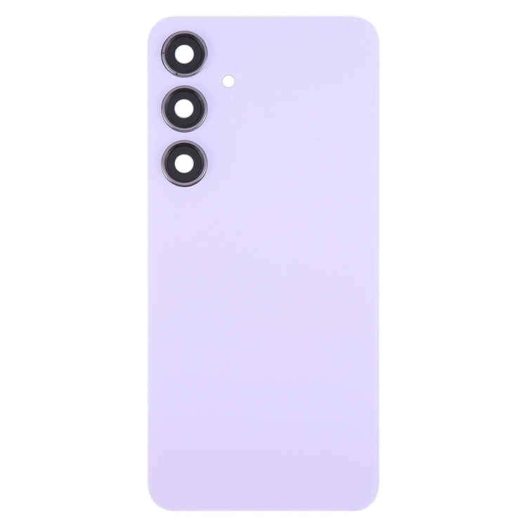 For Samsung Galaxy S24+ SM-S926B OEM Battery Back Cover with Camera Lens Cover(Light Purple) - Back Cover by buy2fix | Online Shopping UK | buy2fix