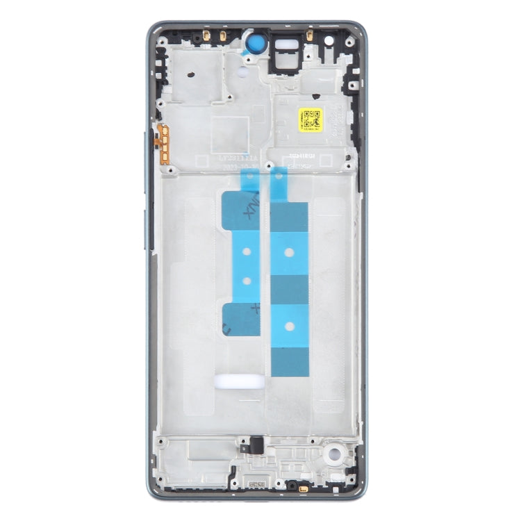 For Xiaomi Poco M6 Pro 4G Original Front Housing LCD Frame Bezel Plate (Blue) - LCD Related Parts by buy2fix | Online Shopping UK | buy2fix