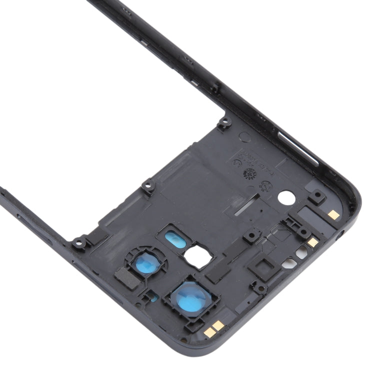 For Motorola Moto G13 Original Middle Frame Bezel Plate (Black) - Frame Bezel Plate by buy2fix | Online Shopping UK | buy2fix