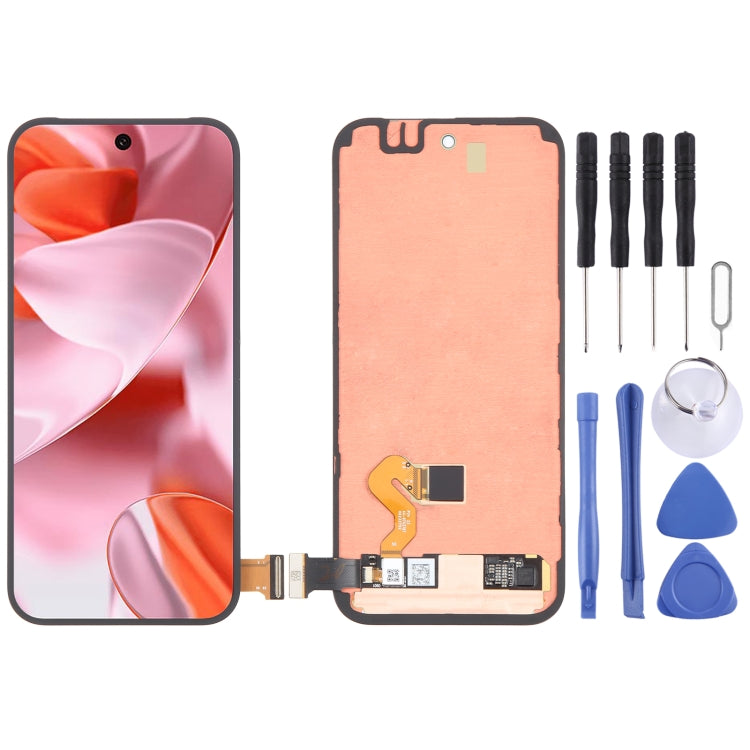 For Google Pixel 9 G2YBB GUR25 Original OLED Material LCD Screen Digitizer Full Assembly with Frame - LCD Screen by buy2fix | Online Shopping UK | buy2fix