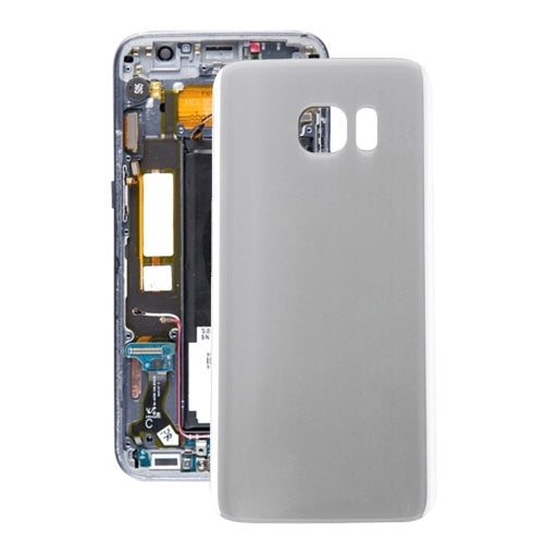 For Samsung Galaxy S7 SM-G930F Battery Back Cover(Silver) - Galaxy S Series Parts by buy2fix | Online Shopping UK | buy2fix