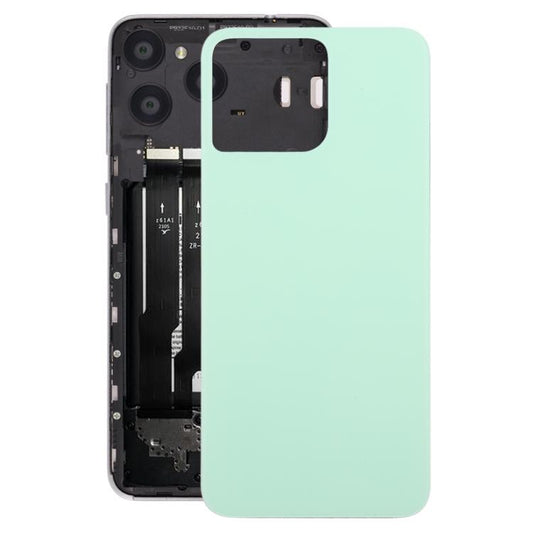 For ZTE Axon 50 Lite 8050 Glass Battery Back Cover(Green) - For ZTE by buy2fix | Online Shopping UK | buy2fix