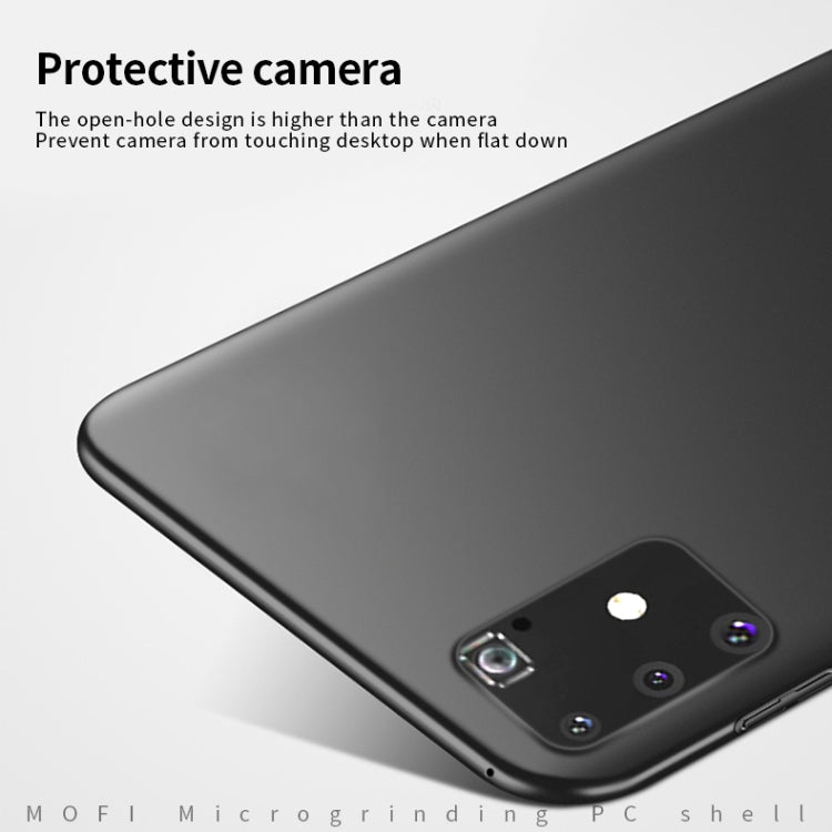 For Samsung Galaxy A91/S10Lite MOFI Frosted PC Ultra-thin Hard C(Black) - Galaxy Phone Cases by MOFI | Online Shopping UK | buy2fix