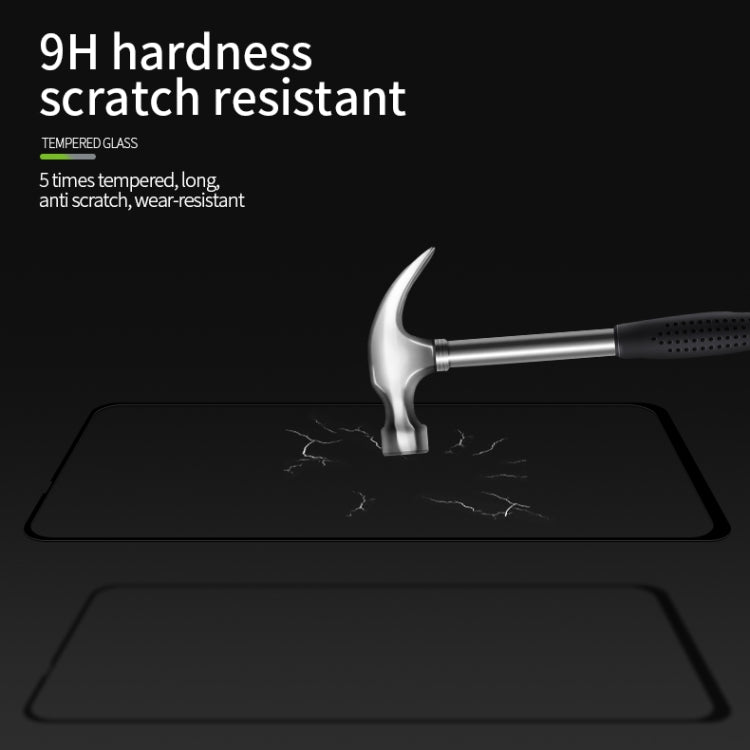 For Xiaomi RedMi 10X 4G MOFI 9H 2.5D Full Screen Tempered Glass Film(Black) -  by MOFI | Online Shopping UK | buy2fix