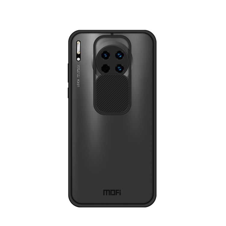 For Huawei Mate 30 MOFI Xing Dun Series PC + TPU Anti-peep Waterproof And Anti-drop All-inclusive Protective Shell, Translucent Frosted(Black) - Huawei Cases by MOFI | Online Shopping UK | buy2fix