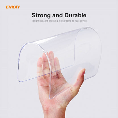 ENKAY 3 in 1 Crystal Laptop Protective Case + EU Version TPU Keyboard Film + Anti-dust Plugs Set for MacBook Pro 13.3 inch A2251 & A2289 & A2338 (with Touch Bar)(Transparent) - MacBook Pro Cases by ENKAY | Online Shopping UK | buy2fix