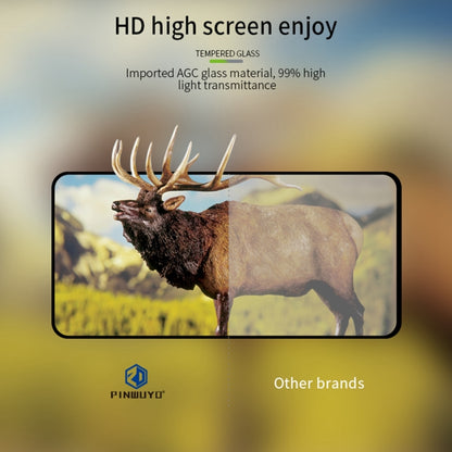 For Xiaomi Black Shark 4 / 4 Pro PINWUYO 9H 2.5D Full Screen Tempered Glass Film(Black) -  by PINWUYO | Online Shopping UK | buy2fix