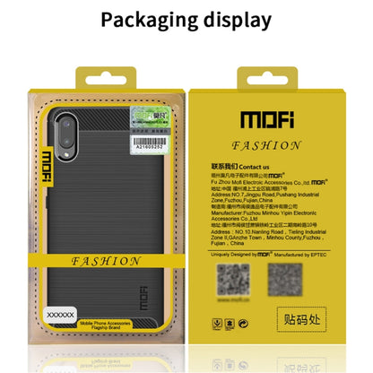 For Samsung Galaxy A32 4G(EU Version) MOFI Gentleness Series Brushed Texture Carbon Fiber Soft TPU Case(Black) - Galaxy Phone Cases by MOFI | Online Shopping UK | buy2fix
