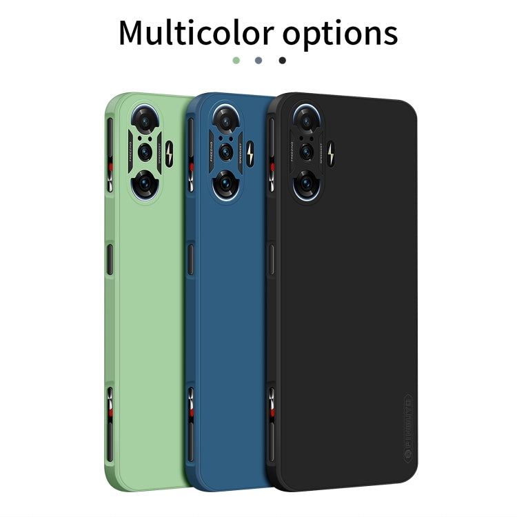 For Xiaomi Redmi K40 Gaming PINWUYO Touching Series Liquid Silicone TPU Shockproof Case(Black) - Xiaomi Cases by PINWUYO | Online Shopping UK | buy2fix