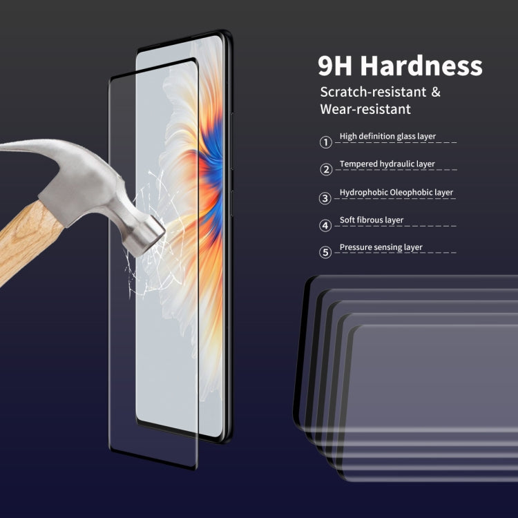 5 PCS For Xiaomi Mix 4 ENKAY Hat-Prince 3D Curved Explosion-proof Full Coverage Film Heat Bending Tempered Glass Protector -  by ENKAY | Online Shopping UK | buy2fix