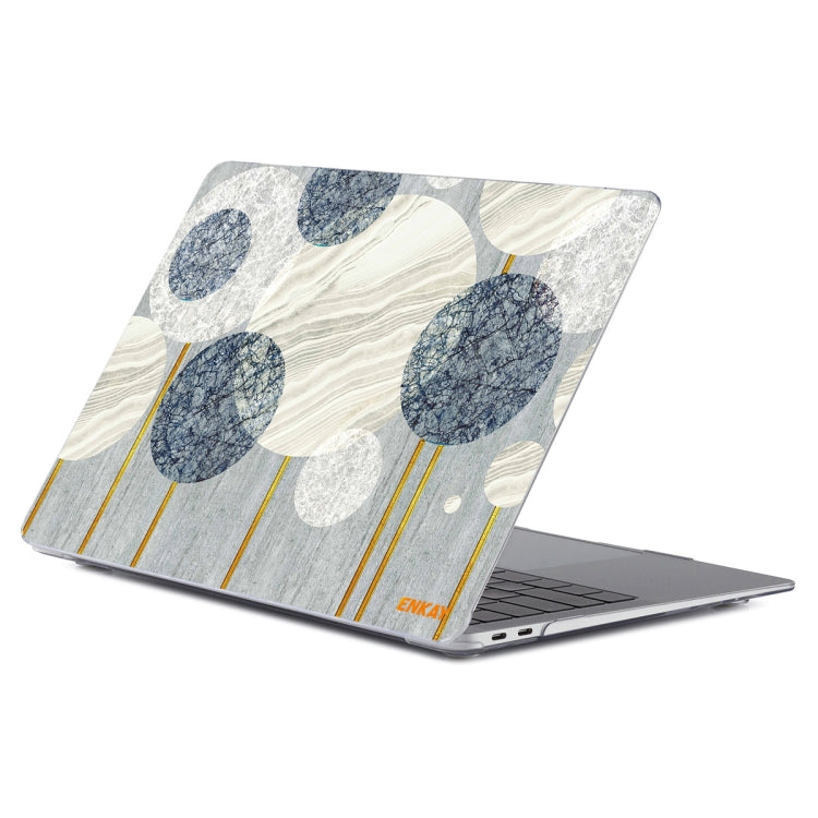 ENKAY Hat-Prince Geometry Pattern Laotop Protective Crystal Case for MacBook Pro 16.2 inch A2485 2021/A2880 2023 (Geometry No.2) - MacBook Pro Cases by ENKAY | Online Shopping UK | buy2fix