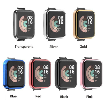 For Xiaomi Redmi Watch TPU Integrated Protective Case(Blue) - Watch Cases by buy2fix | Online Shopping UK | buy2fix