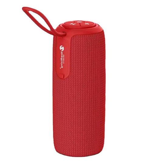 NewRixing NR8013 10W TWS Portable Wireless Stereo Speaker Support TF Card / FM(Red) - Desktop Speaker by NewRixing | Online Shopping UK | buy2fix