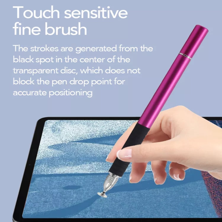 AT-31 Conductive Cloth Head + Precision Sucker Capacitive Pen Head 2-in-1 Handwriting Stylus(Golden) - Stylus Pen by buy2fix | Online Shopping UK | buy2fix