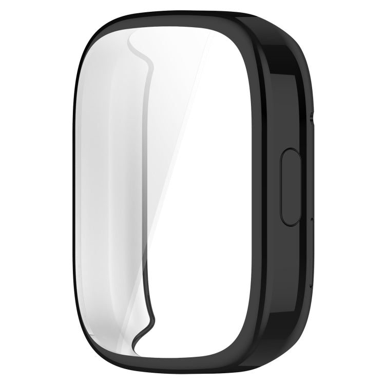 For Redmi Watch 3 Lite TPU Fully Enclosed Watch Protective Case(Black) - Watch Cases by buy2fix | Online Shopping UK | buy2fix