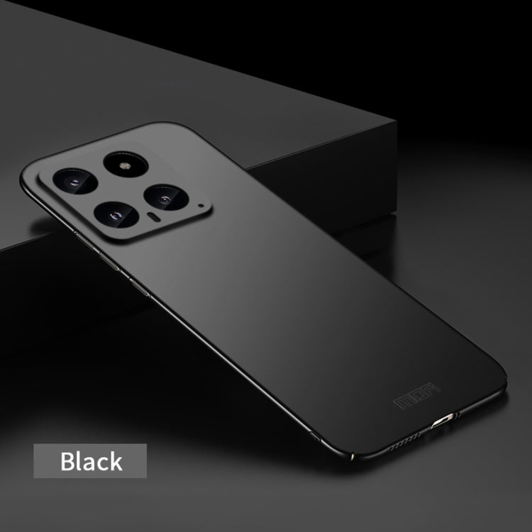For?Xiaomi 14 MOFI Micro-Frosted PC Ultra-thin Hard Phone Case(Black) - 14 Cases by MOFI | Online Shopping UK | buy2fix