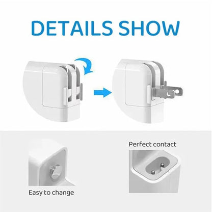 35W PD3.0 USB-C / Type-C Dual Port Charger with 1m Type-C to Type-C Data Cable, EU Plug - USB Charger by buy2fix | Online Shopping UK | buy2fix