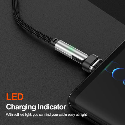 ENKAY 2 in 1 PD 100W / 27W 180 Degrees Rotation Magnetic Type-C / 8 Pin Fast Charging Data Cable with LED Light, Length:1m - Charging Cable & Head by ENKAY | Online Shopping UK | buy2fix