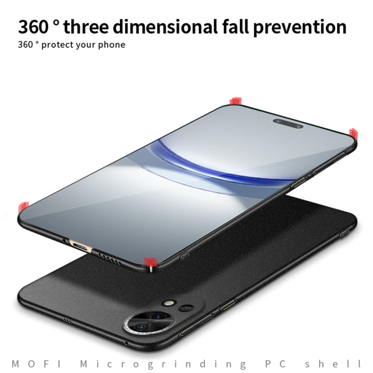 For Huawei nova 12 Pro / 12 Ultra MOFI Fandun Series Frosted PC Ultra-thin All-inclusive Phone Case(Gray) - Huawei Cases by MOFI | Online Shopping UK | buy2fix
