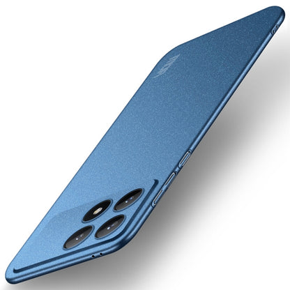 For Xiaomi Redmi K70 / K70 Pro MOFI Fandun Series Frosted PC Ultra-thin All-inclusive Phone Case(Blue) - K70 Pro Cases by MOFI | Online Shopping UK | buy2fix