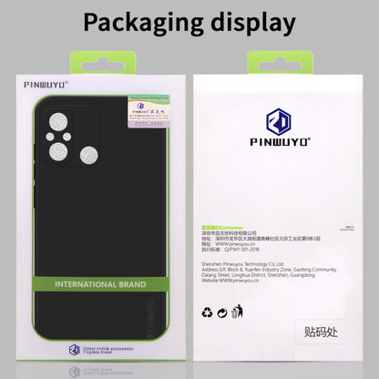 For Xiaomi Redmi 12C PINWUYO Sense Series Liquid Silicone TPU Phone Case(Green) - Xiaomi Cases by PINWUYO | Online Shopping UK | buy2fix