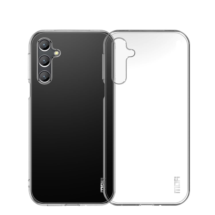 For Samsung Galaxy S23 FE 5G MOFI Ming Series Ultra-thin TPU Phone Case(Transparent) - Galaxy S23 FE 5G Cases by MOFI | Online Shopping UK | buy2fix