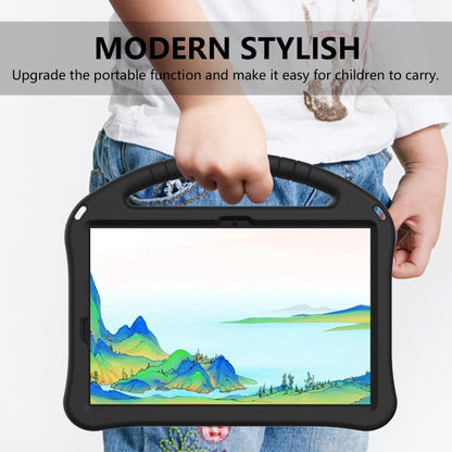 For Samsung Galaxy Tab S10 EVA Shockproof Tablet Case with Holder(Black) - Tab S10 Cases by buy2fix | Online Shopping UK | buy2fix