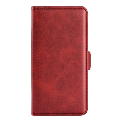 For Motorola Moto G Power 5G 2024 Dual-side Magnetic Buckle Horizontal Flip Leather Phone Case(Red) - Motorola Cases by buy2fix | Online Shopping UK | buy2fix