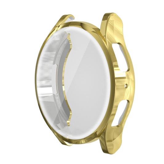 For Samsung Galaxy Watch 6 44mm Fully Enclosed TPU Watch Protective Case(Gold) - Watch Cases by buy2fix | Online Shopping UK | buy2fix