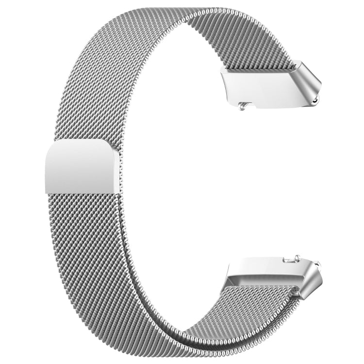 For Redmi Watch 3 Active Milan Magnetic Steel Mesh Watch Band(Silver) - Watch Bands by buy2fix | Online Shopping UK | buy2fix