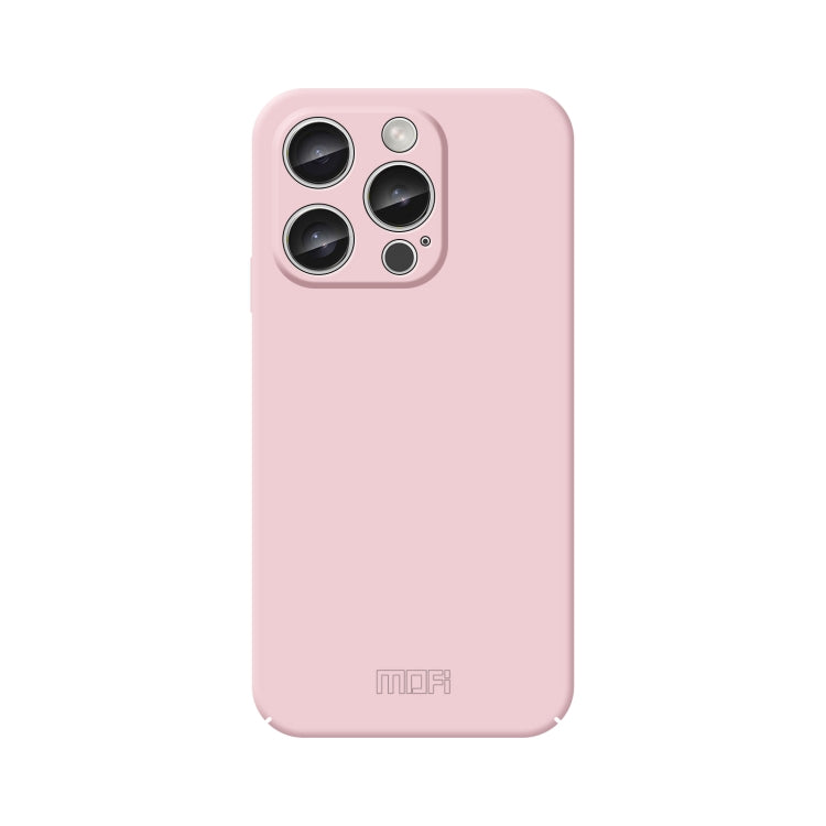 For iPhone 16 Pro Max MOFI Qin Series Skin Feel All-inclusive PC Phone Case(Pink) - iPhone 16 Pro Max Cases by MOFI | Online Shopping UK | buy2fix