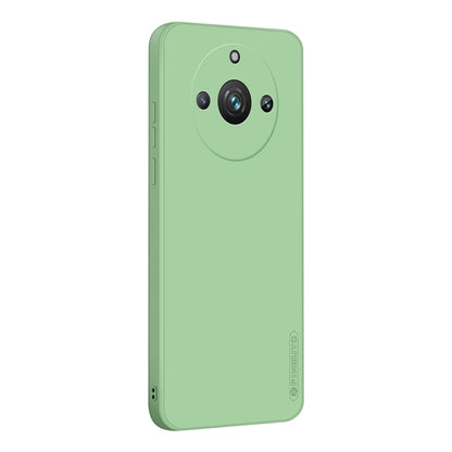 For Realme 11 4G PINWUYO Sense Series Liquid Silicone TPU Phone Case(Green) - Realme Cases by PINWUYO | Online Shopping UK | buy2fix