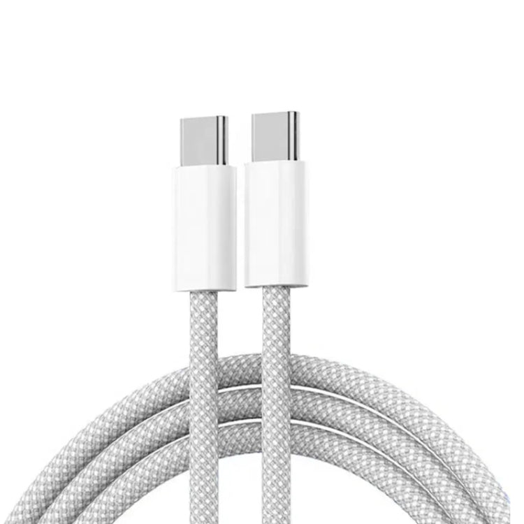 XJ-99 2pcs 1m 60W USB-C / Type-C to Type-C Fast Charging Data Cable - USB-C & Type-C Cable by buy2fix | Online Shopping UK | buy2fix