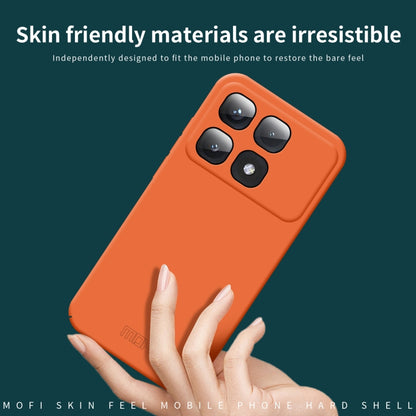 For Xiaomi Redmi K70 Ultra MOFI Qin Series Skin Feel All-inclusive PC Phone Case(Green) - Xiaomi Cases by MOFI | Online Shopping UK | buy2fix