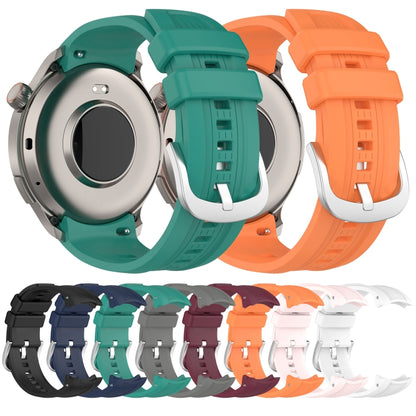 For Amazfit Balance A2286 Vertical Texture Silicone Watch Band(Green) - Watch Bands by buy2fix | Online Shopping UK | buy2fix