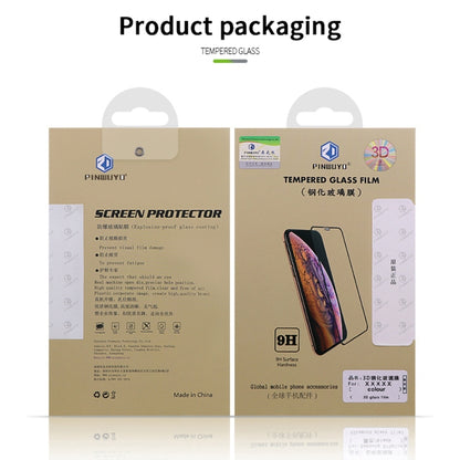 For vivo S18 / S18 Pro PINWUYO 9H 3D Hot Bending Tempered Glass Film(Black) - S18 Tempered Glass by PINWUYO | Online Shopping UK | buy2fix