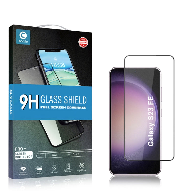 For Samsung Galaxy S23 FE 5G mocolo 2.5D Full Glue Full Cover Tempered Glass Film - Galaxy S23 FE 5G Tempered Glass by mocolo | Online Shopping UK | buy2fix