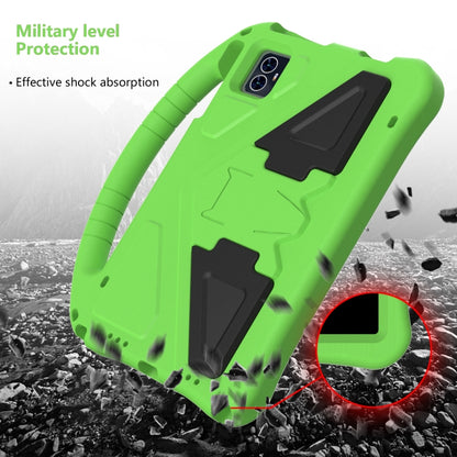For Teclast M50 HD 10.1 / M50 Pro EVA Shockproof Tablet Case with Holder(Green) - Others by buy2fix | Online Shopping UK | buy2fix