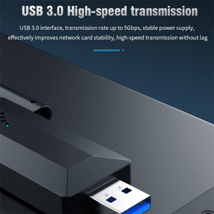 4-Antennas Dual-Band Driver-Free USB3.0 High-Speed Wireless Computer Network Adapter - USB Network Adapter by buy2fix | Online Shopping UK | buy2fix