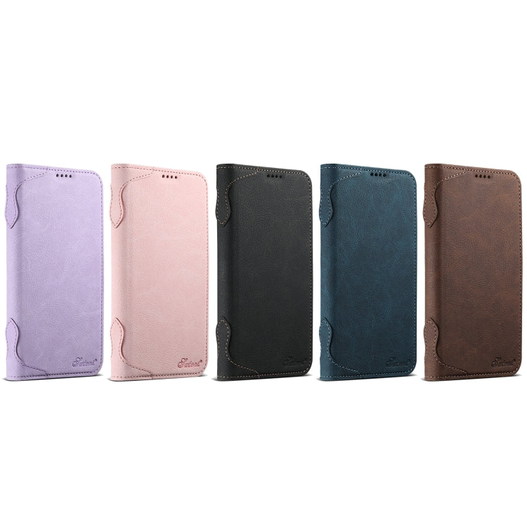 For iPhone 15 Plus SUTENI J07 Multifunctional Horizontal Flip Magsafe Leather Phone Case(Black) - iPhone 15 Plus Cases by Suteni | Online Shopping UK | buy2fix