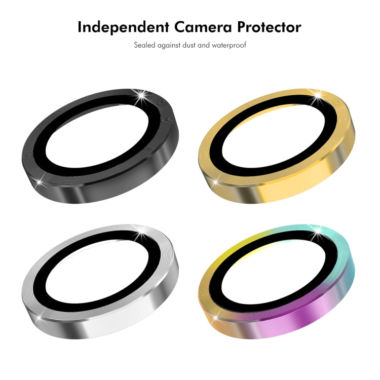 For Xiaomi Mix Fold 3 ENKAY Hat-Prince 9H Rear Camera Lens Aluminium Alloy Tempered Glass Film(Golden) -  by ENKAY | Online Shopping UK | buy2fix